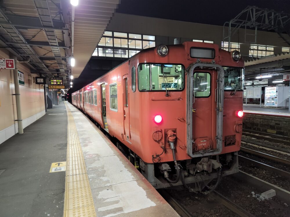 リベンジ岩徳線その1～厳寒の早朝